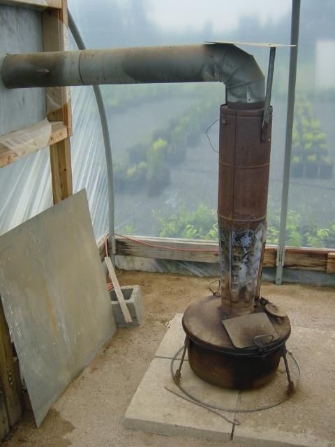 Figure 5. Radiant heaters like these are not recommended for greenhouse heating.