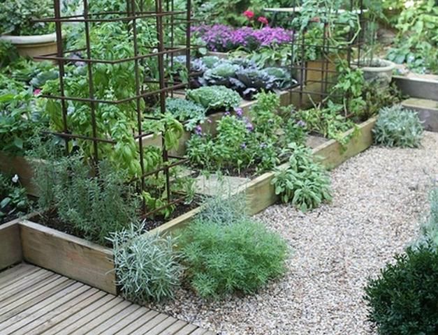 Figure 7. Historic-style kitchen garden.