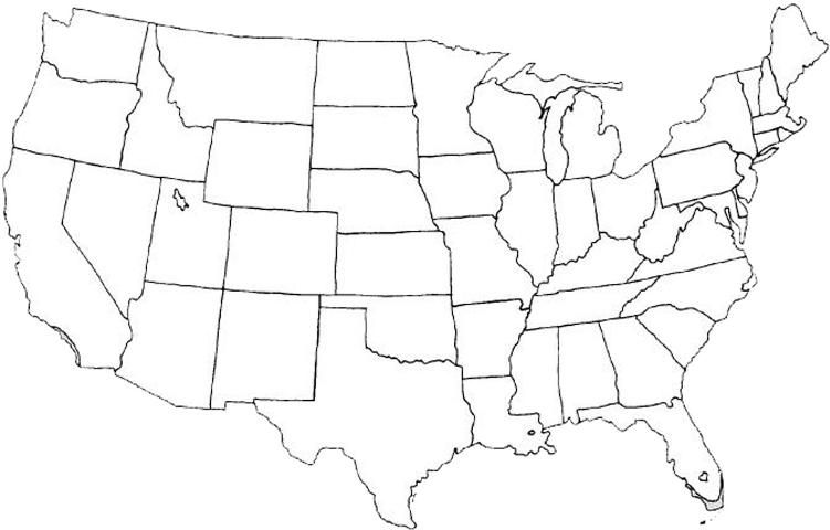 Shaded area represents potential planting range.