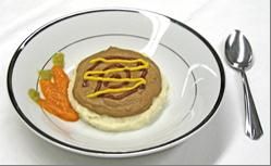 Figure 4. Una hamburguesa en puré