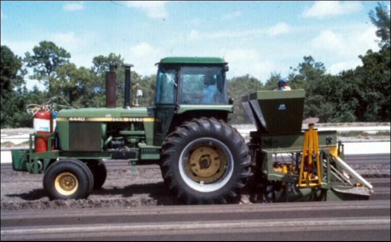 Figure 9. Preplant soil fumigation for nematode control.