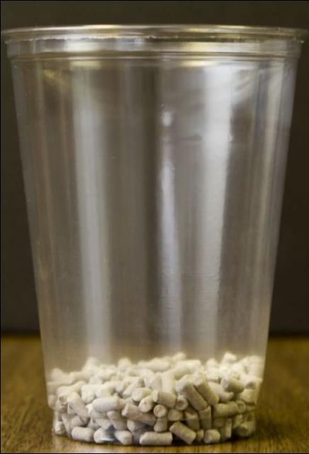 Figure 14. Pellet formulation.