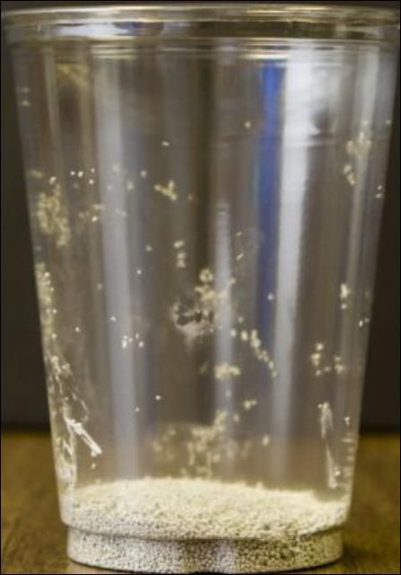 Figure 11. Granular pesticide formulation.