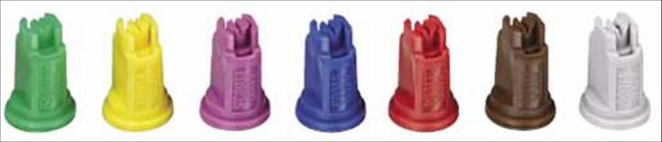 Figure 9. Air-induction nozzles.